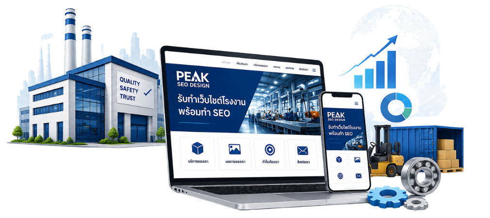 รับทำเว็บไซต์โรงงาน